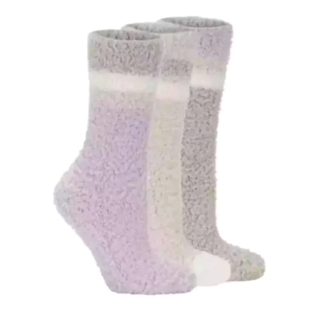 Lemon Cozy Crew Socks